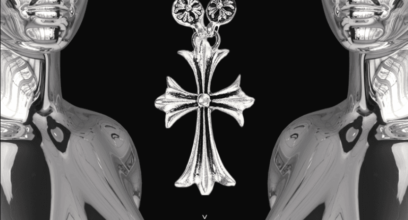 Chrome Hearts cross emblem campaign image